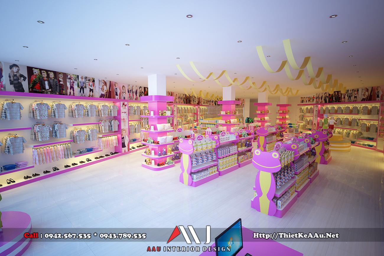 thiet-ke-cua-hang-me-va-be-kids-mart-tai-thai-nguyen-5