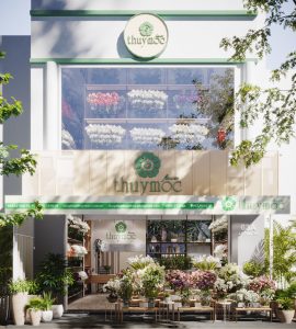 Thiết kế shop hoa Thủy Mộc