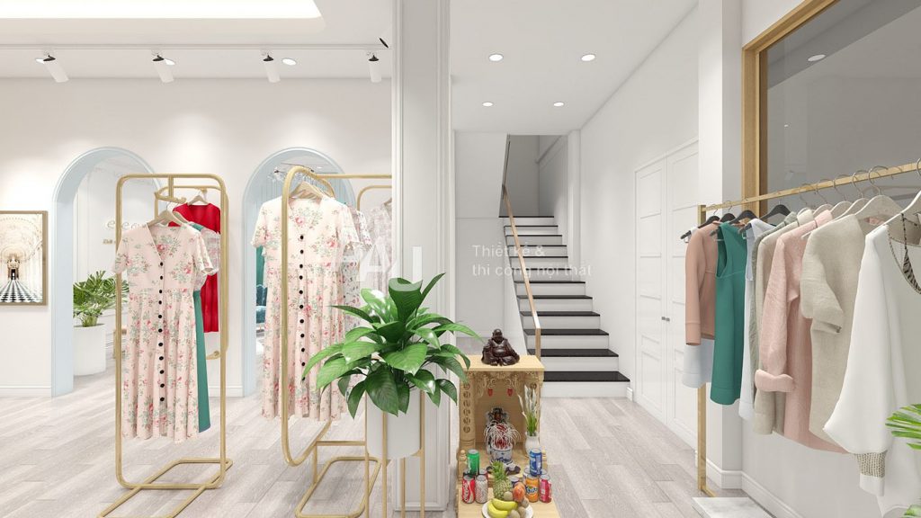 thiết kế phòng livestream quần áo