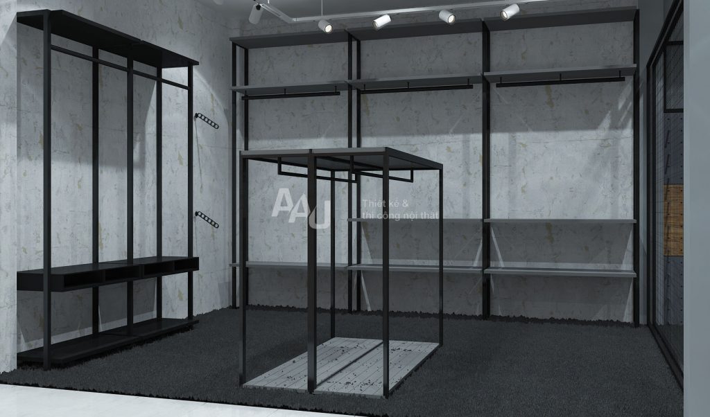 thiết kế shop giày sneaker