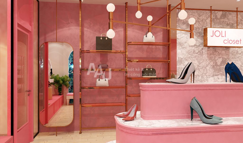 Thiết kế shop thời trang Joli Closet