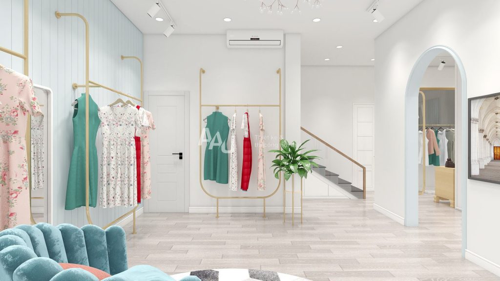 thiết kế phòng livestream quần áo