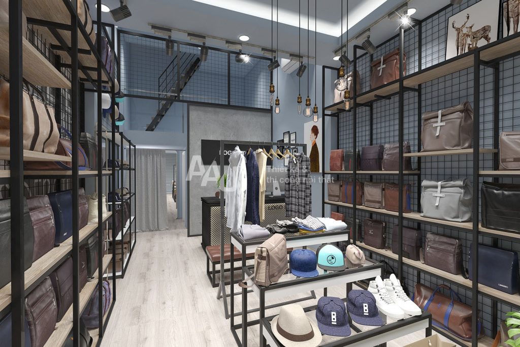 Thiết kế cửa hàng túi xách