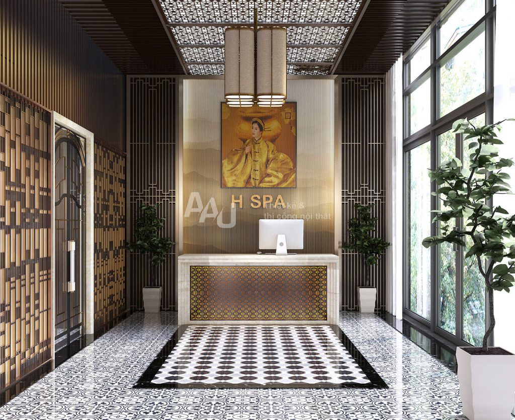 Mẫu thiết kế spa - H Spa