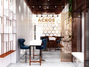 Thiết kế cửa hàng kính mắt - Acros Lens