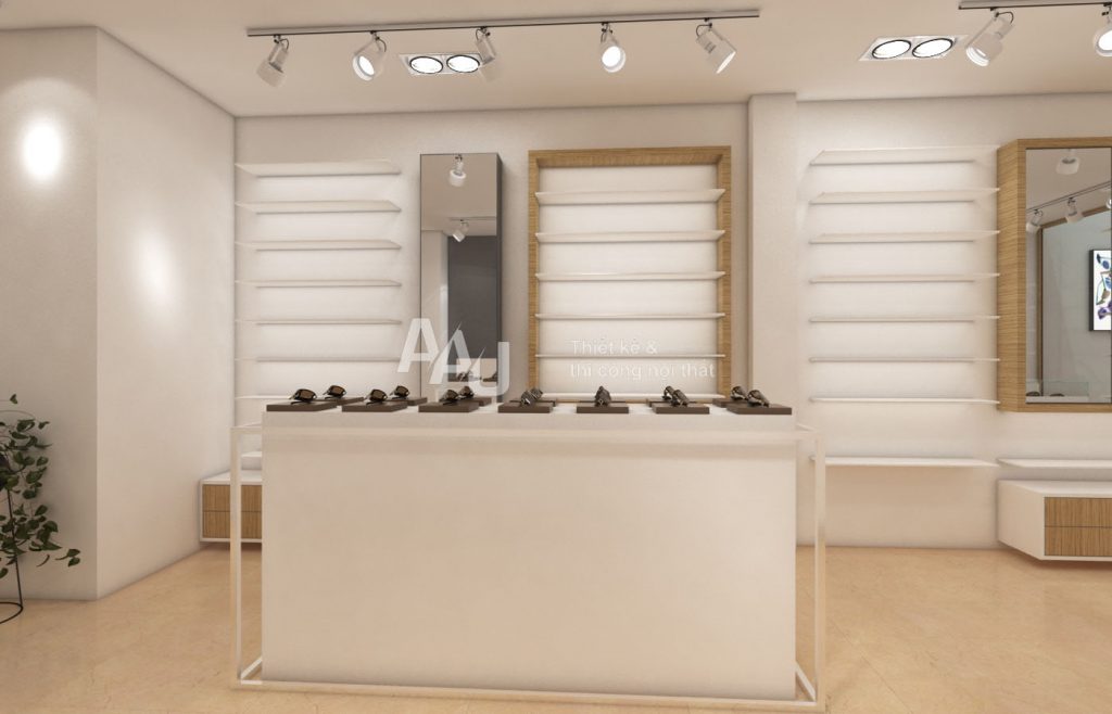 Thiết kế cửa hàng phụ kiện thời trang 