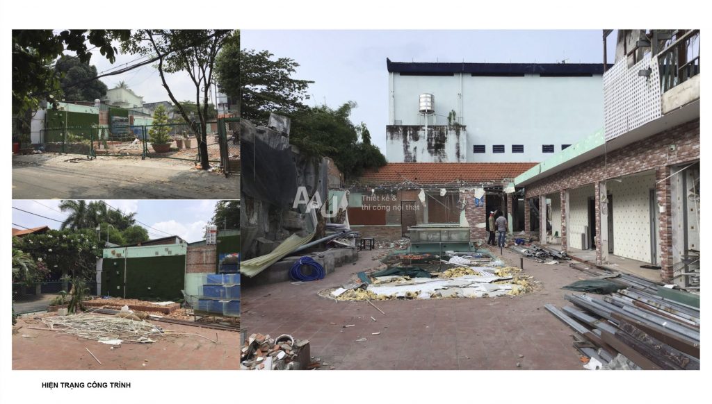 thiết kế nhà hàng sân vườn