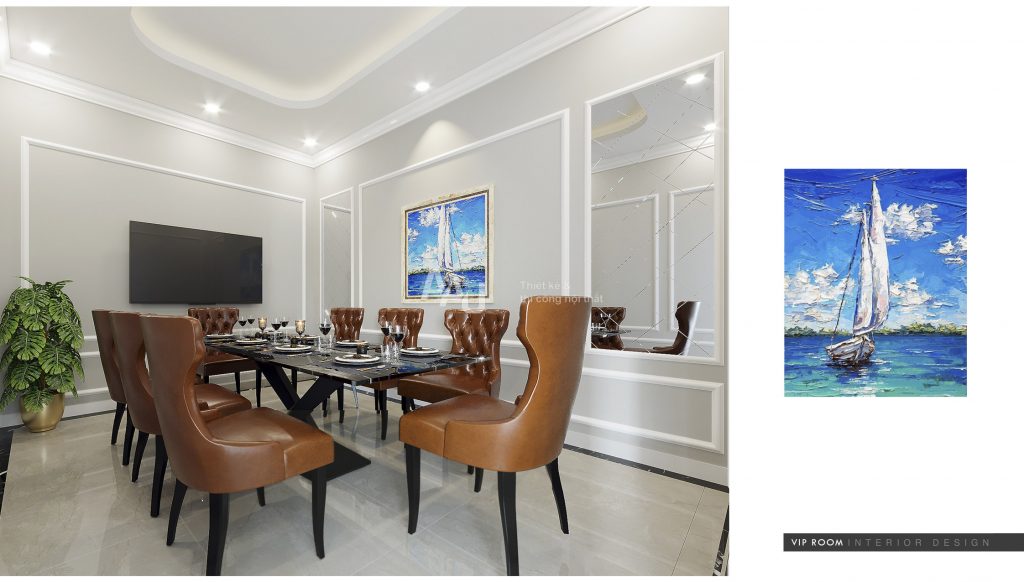 thiết kế nhà hàng sân vườn