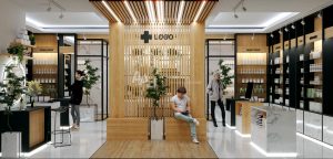 Thiết kế nhà thuốc đẹp Hà Nội