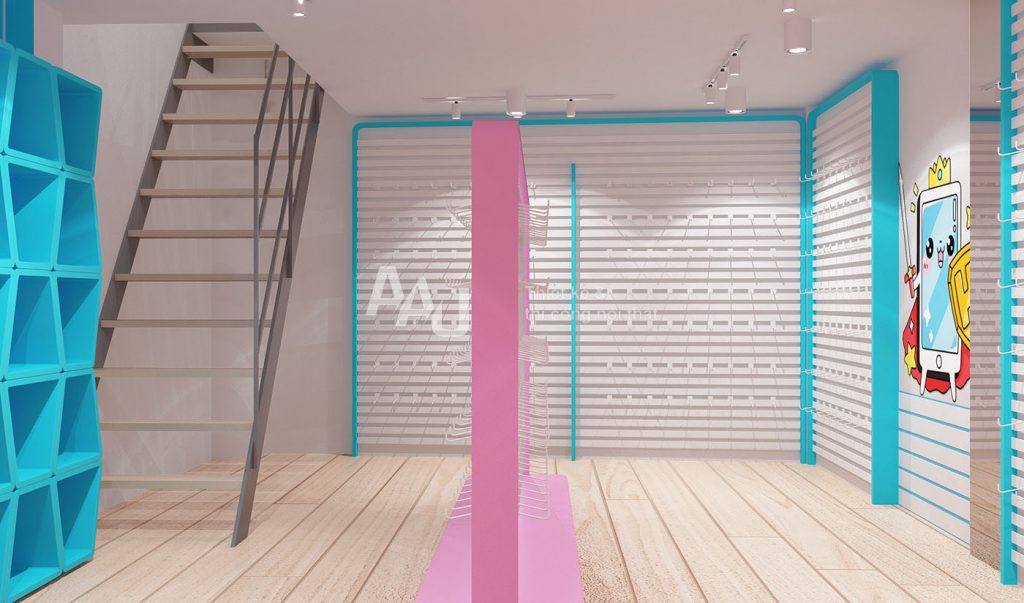 Bản thiết kế shop phụ kiện điện thoại