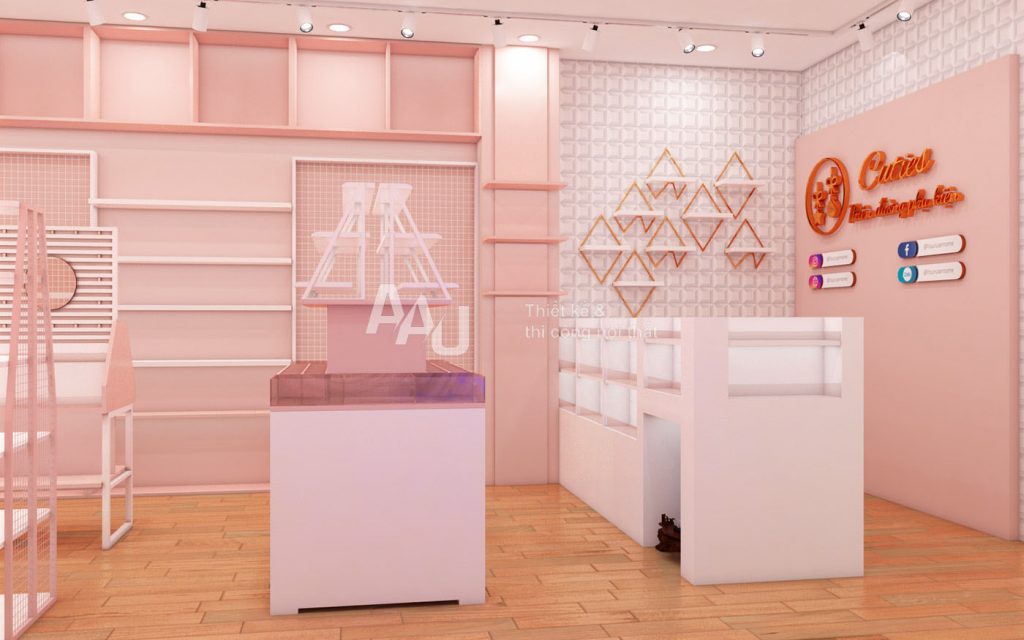 Thiết kế shop phụ kiện thời trang