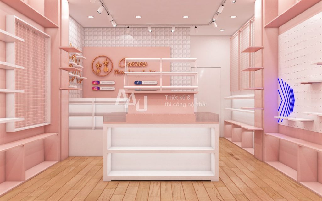 Thiết kế cửa hàng phụ kiện thời trang