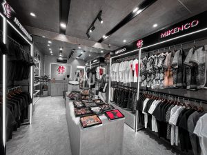 Thiết kế shop quần áo nam Mikenco Bình Dương