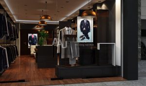 Thiết kế shop thời trang nam - Veston For Man