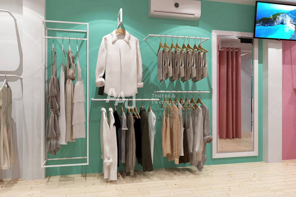 Thiết kế cửa hàng thời trang nữ