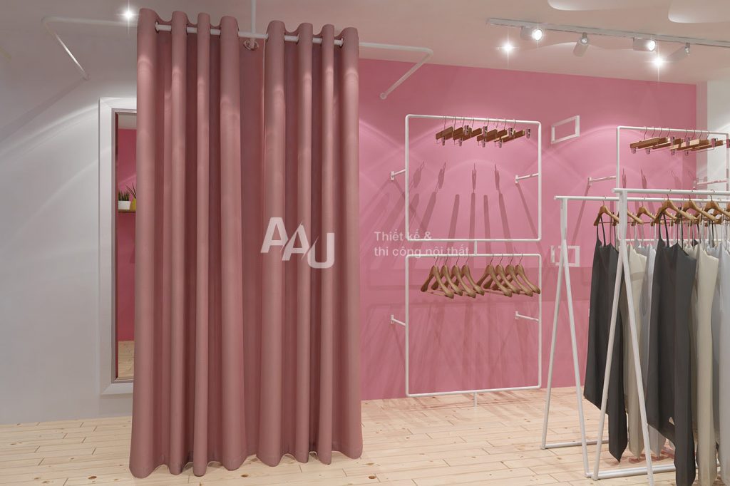 Dự án thiết kế cửa hàng thời trang nữ