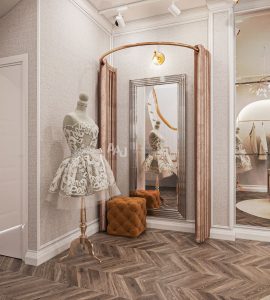 Thiết kế shop thời trang nữ Hải Lâm