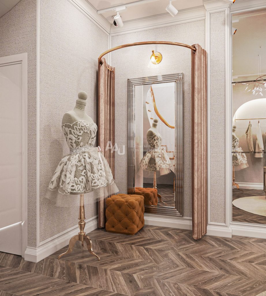 Thiết kế shop thời trang nữ Hải Lâm