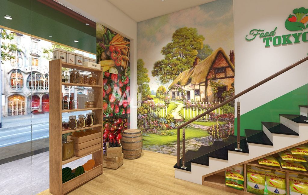 Dự án thiết kế siêu thị Food Tokyo