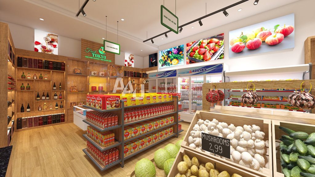 Dự án thiết kế siêu thị Food Tokyo