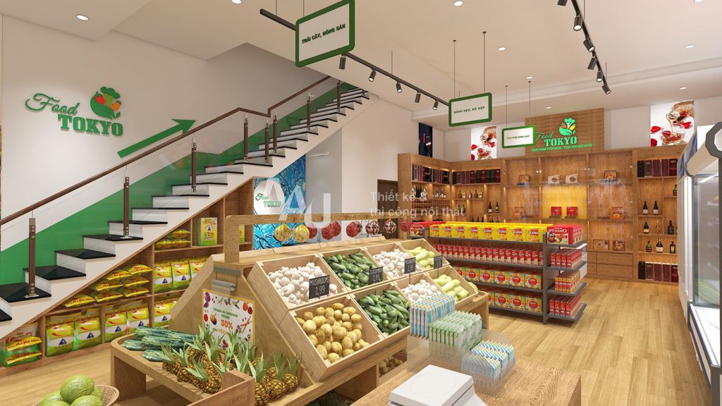 Dự án thiết kế siêu thị Food Tokyo