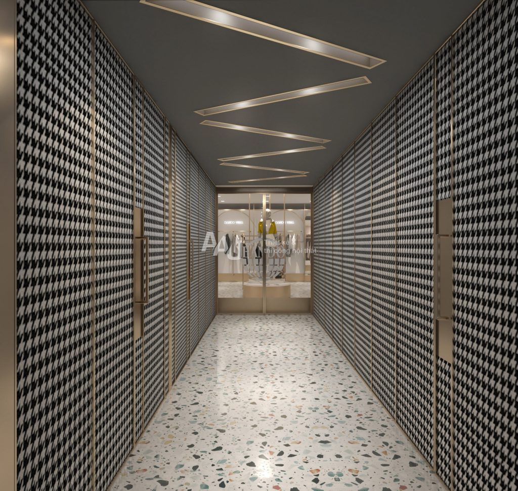 mẫu thiết kế shop quần áo nữ