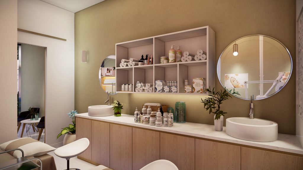 Thiết kế không gian spa