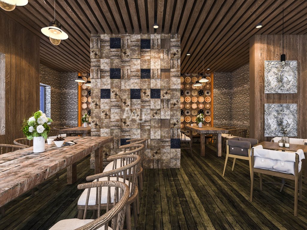 Bản thiết kế nhà hàng Ivanka