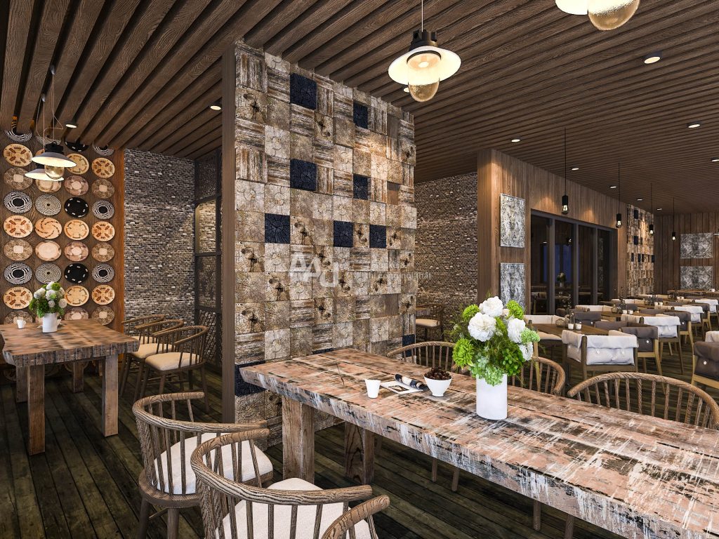 Mẫu thiết kế nội thất nhà hàng đẹp