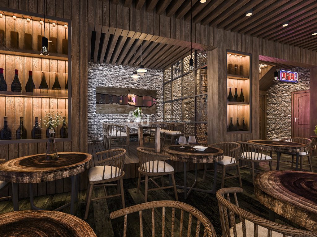 Bản thiết kế nhà hàng Ivanka HCM