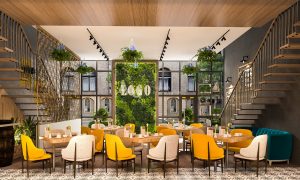 bản vẽ thiết kế nhà hàng Hanna