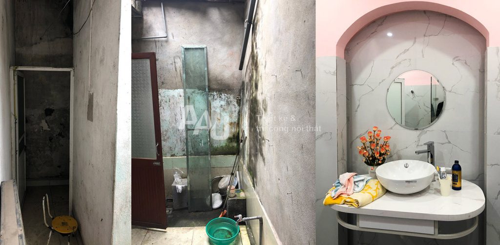 Mẫu thiết kế cửa hàng mỹ phẩm - Huệ Anh Store