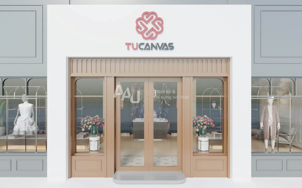 Mẫu thiết kế shop quần áo nữ Tucanvas