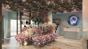 Thiết kế cửa hàng hoa Flower Shop Vincom