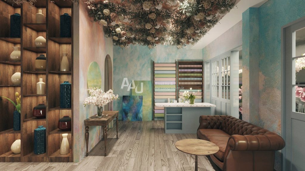 Thiết kế cửa hàng hoa Flower Shop Vincom