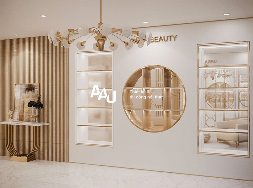 Thiết kế cửa hàng thực phẩm chức năng - Gana Beauty