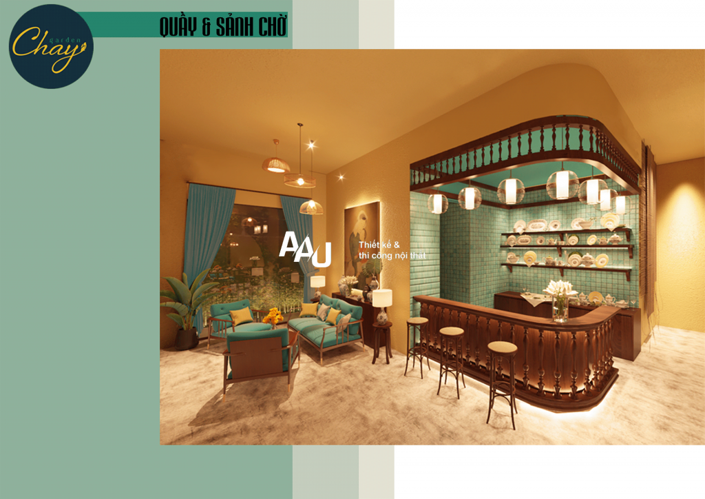 Thiết kế nhà hàng chay - Chay Garden Q7