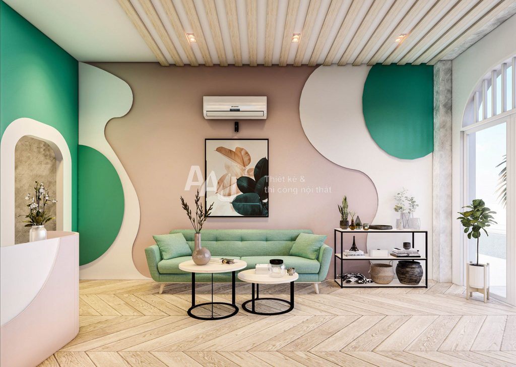 Dự án thiết kế tiệm mỹ phẩm