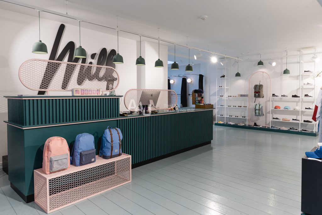 thiết kế shop quần áo nam đẹp