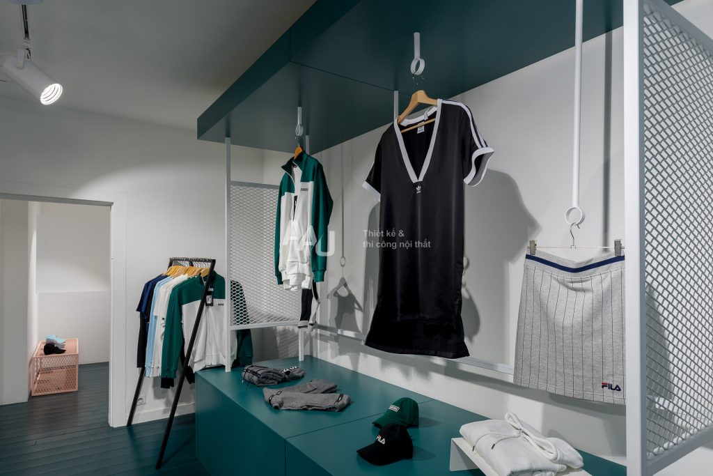 thiết kế shop quần áo nam đẹp