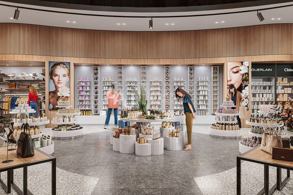 Thiết kế shop quần áo nữ NMAC