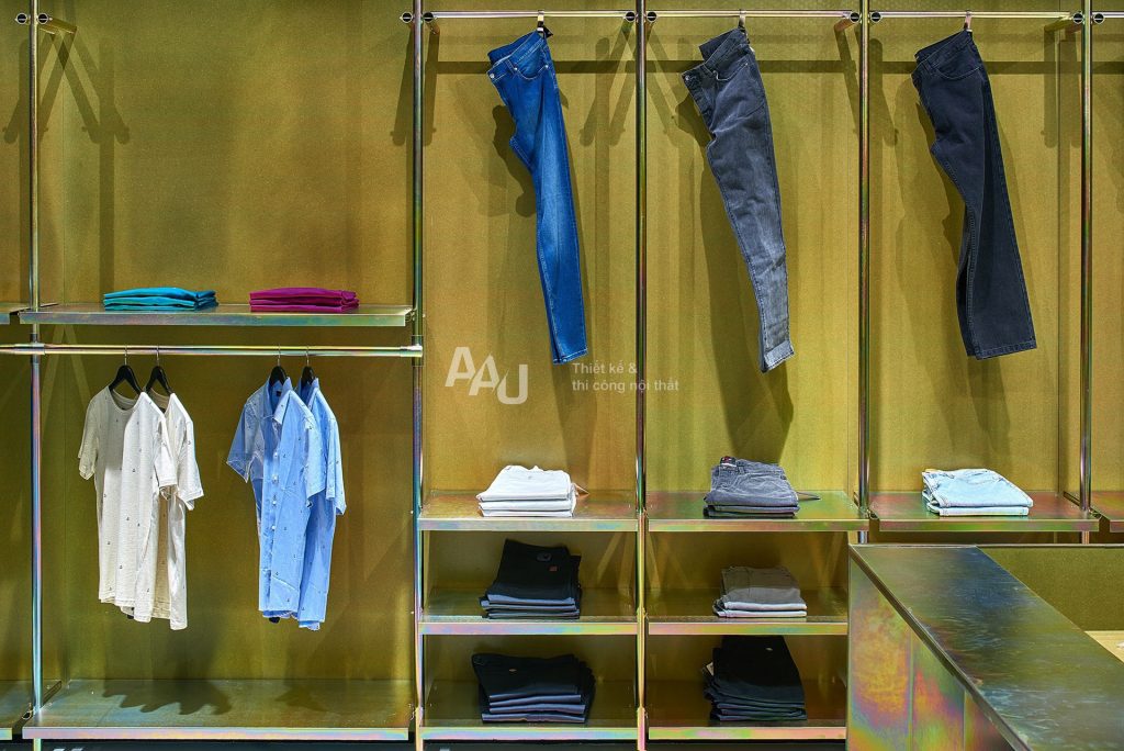 Thiết kế shop thời trang nam