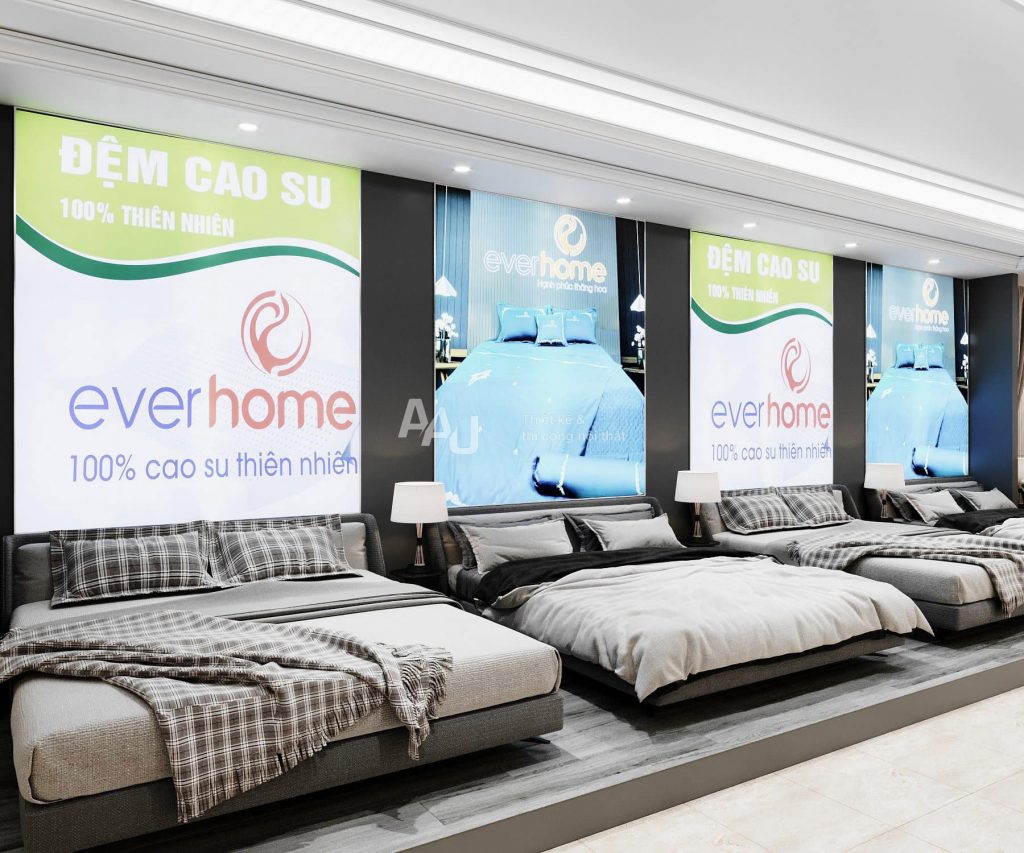 Thiết kế showroom đẹp Ever Home
