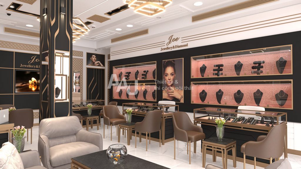 Thiết kế showroom Joe Jewellery & Diamond