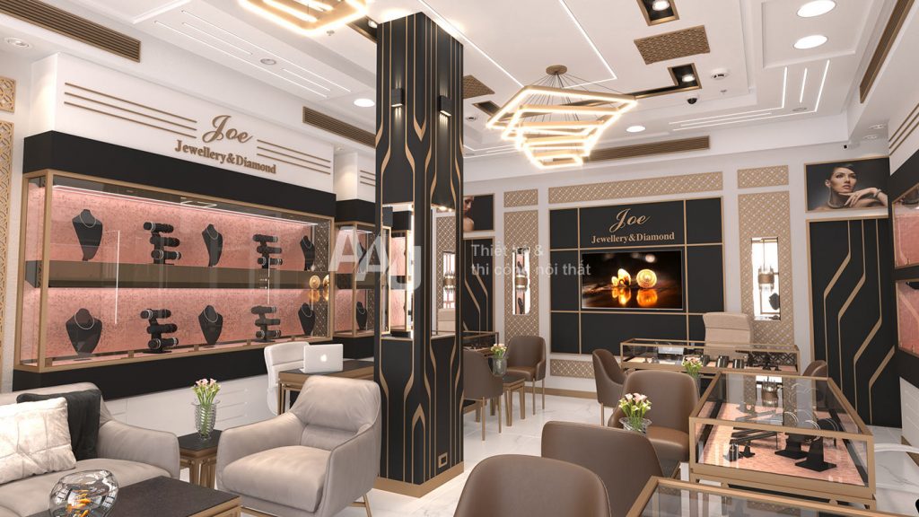 Thiết kế showroom Joe Jewellery & Diamond