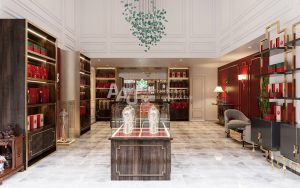 Thiết kế showroom Sâm Ngọc Linh