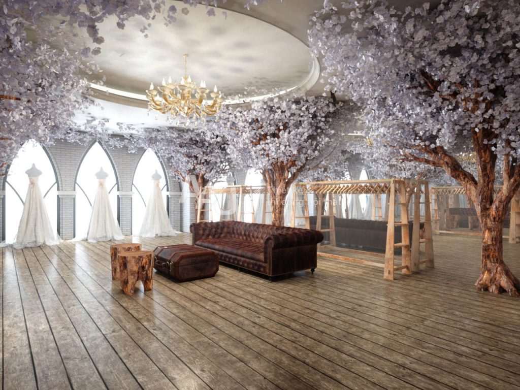 thiết kế studio áo cưới