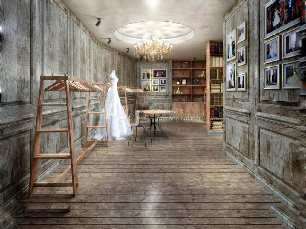 thiết kế studio áo cưới