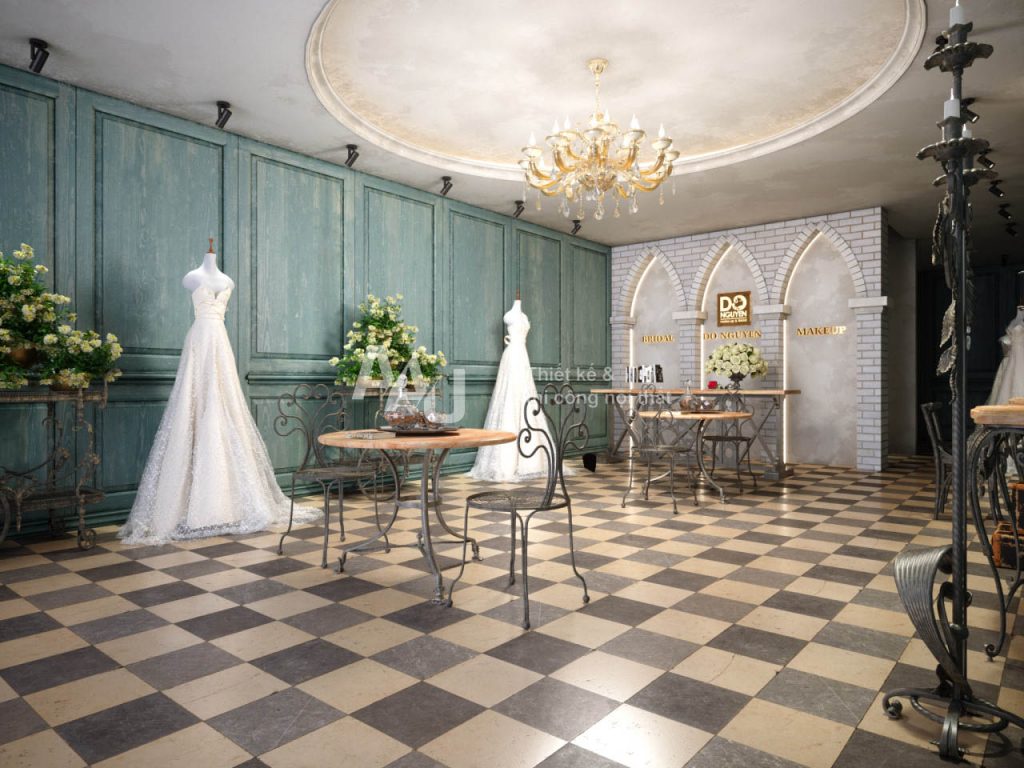 thiết kế studio áo cưới
