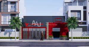 Thiết kế tiệm game Cybercore Gaming Q10